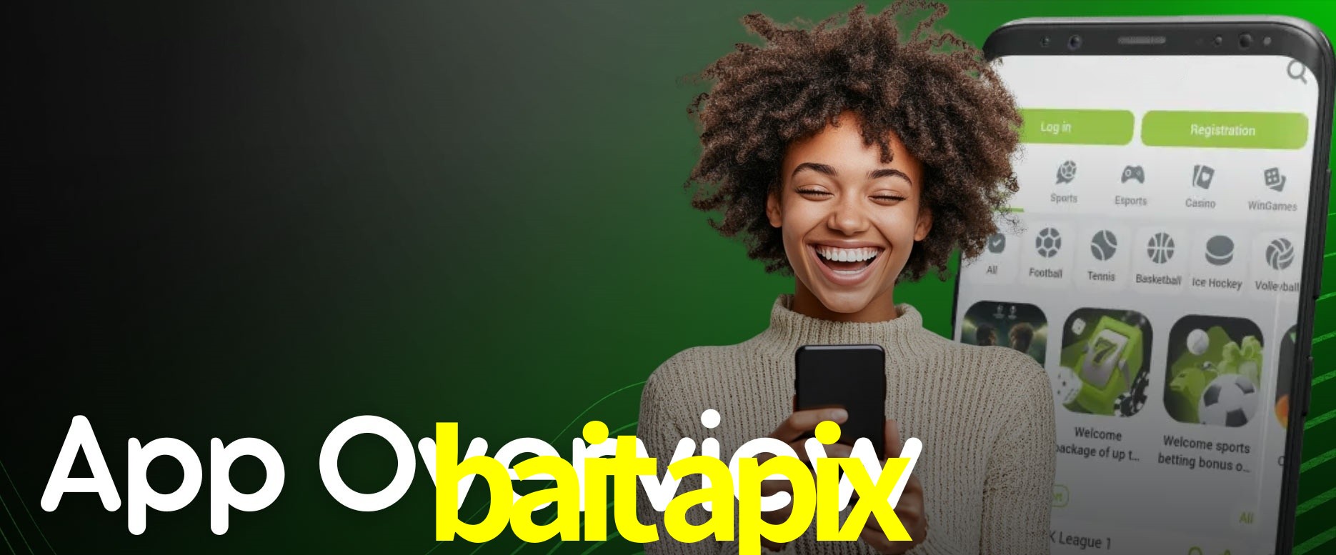 APP oficial da baitapix para mobile
